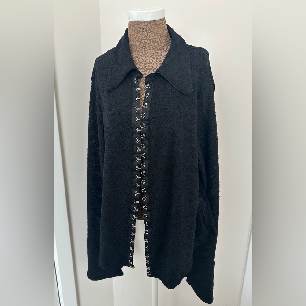 Knit Shirt Jacket